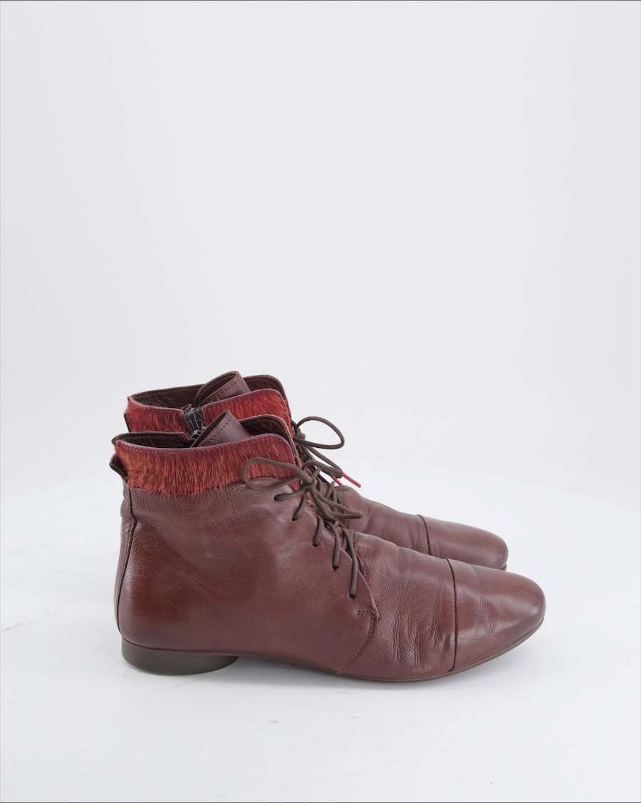 Think! Ankle Boots Leather Brown EU 42