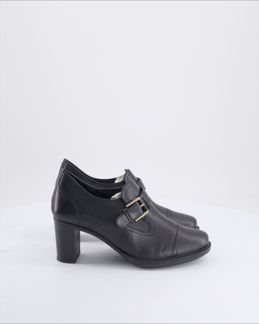 Ecco Heels Leather Black EU 38
