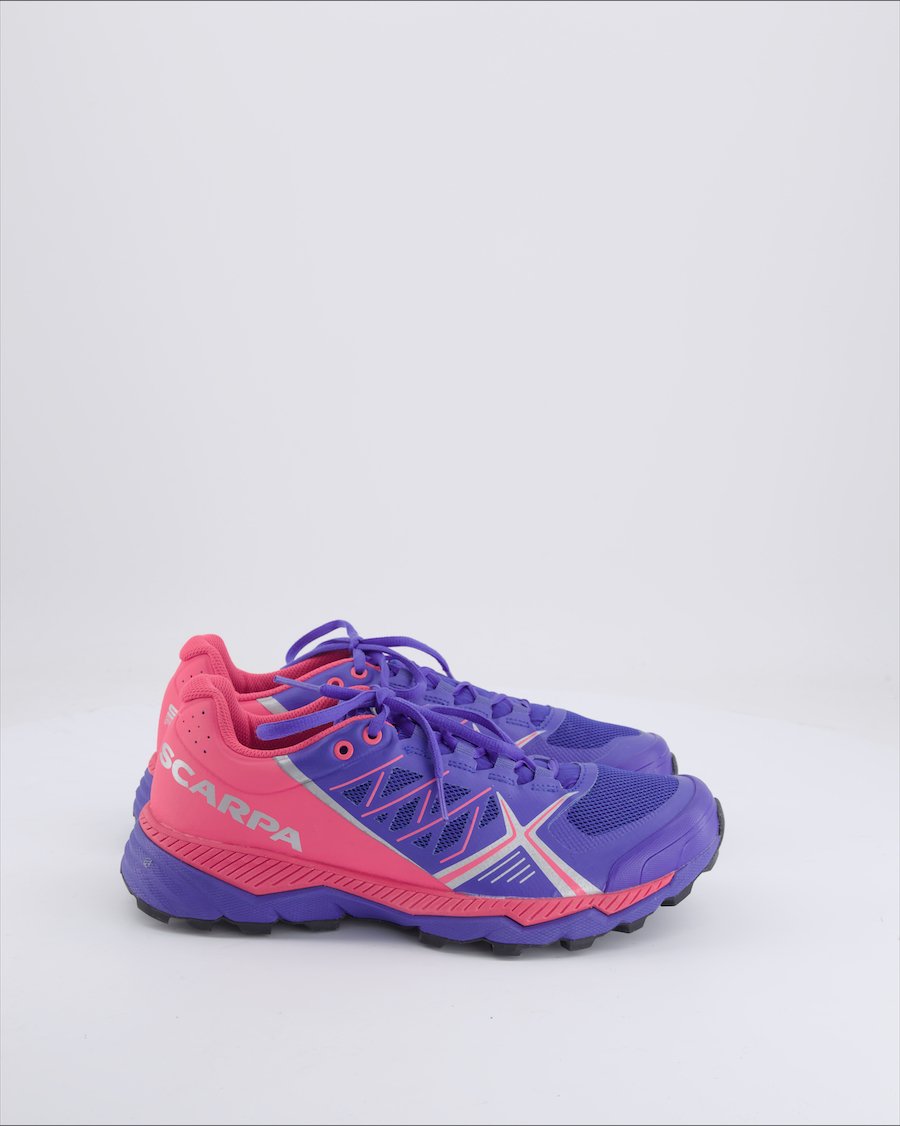Scarpa Trainers Leather Blue EU 38.5
