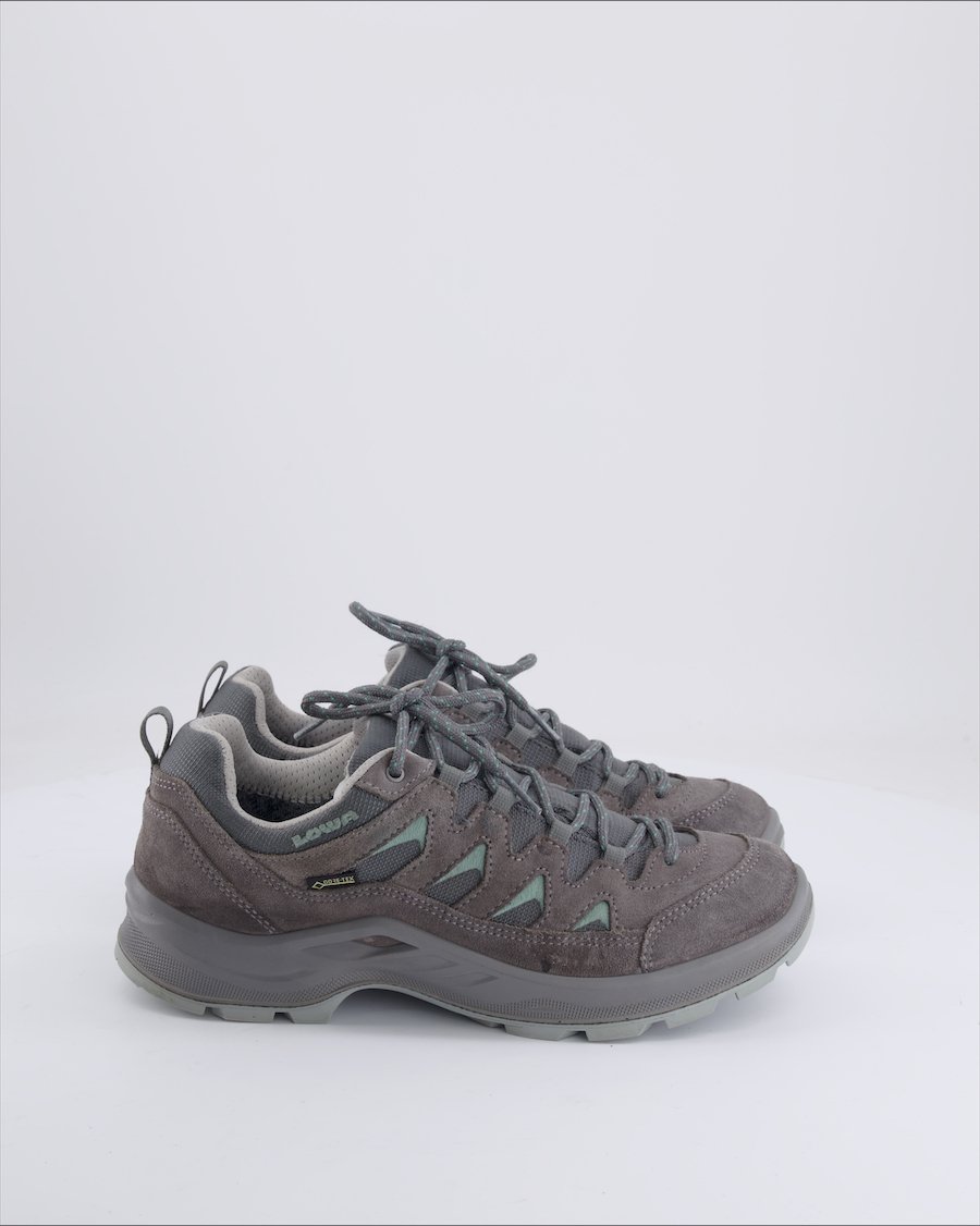 Lowa Trainers Suede Anthracite EU 38