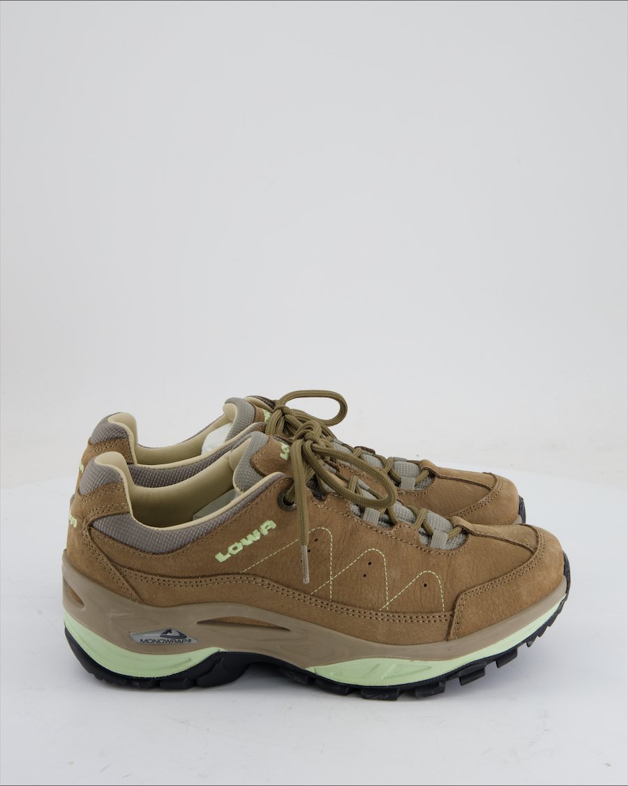 Lowa Trainers Suede Camel EU 38