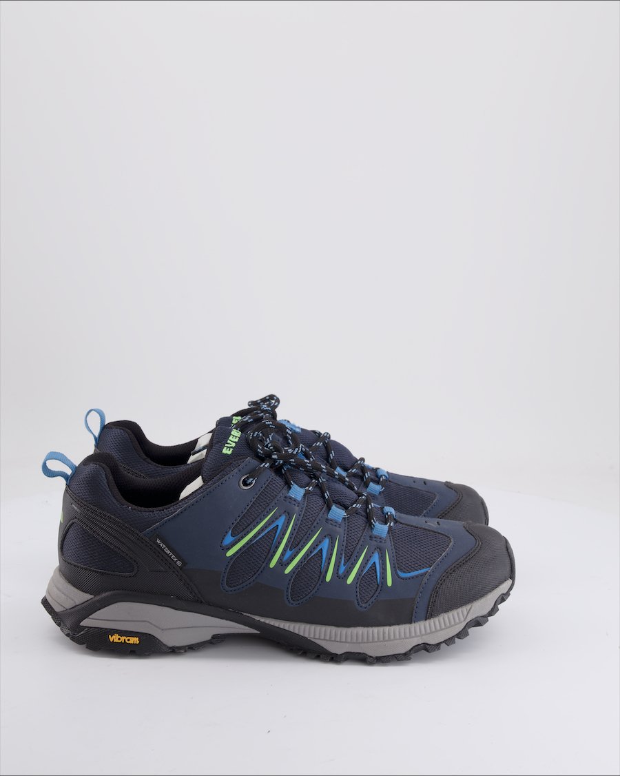Everest Trainers Leather Navy EU 42