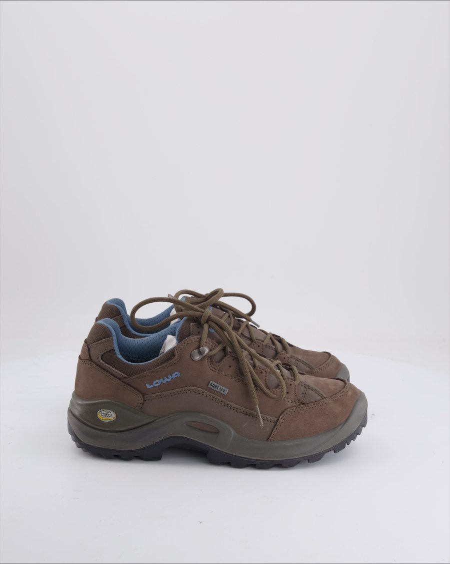 Lowa Trainers Suede Brown EU 39