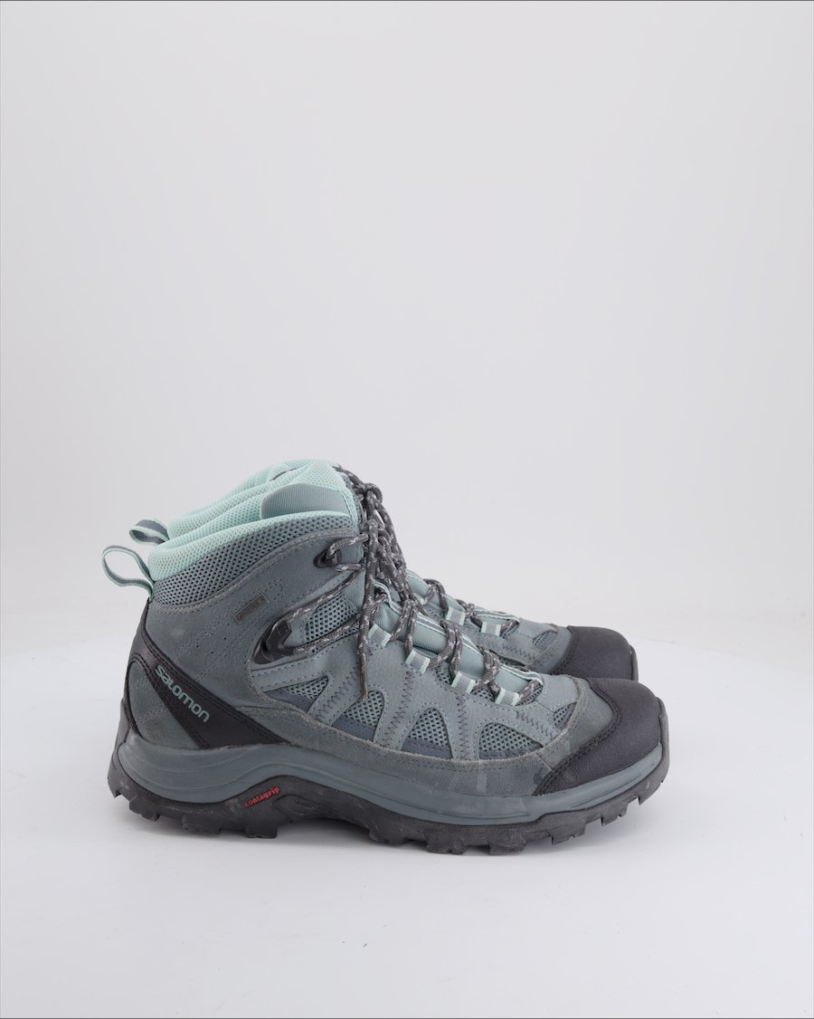 Salomon  Ankle Boots Suede Turquoise EU 40.5