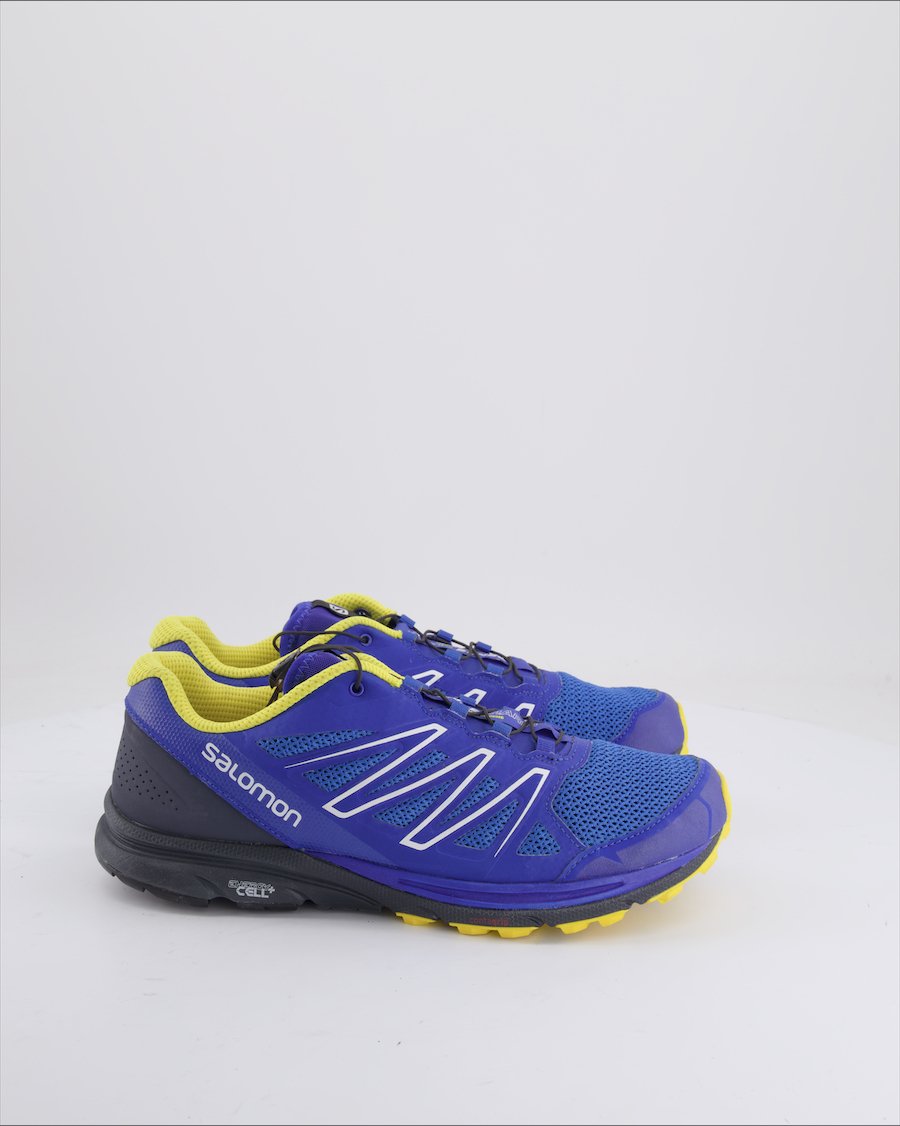 Salomon Trainers Leather Blue EU 42.5