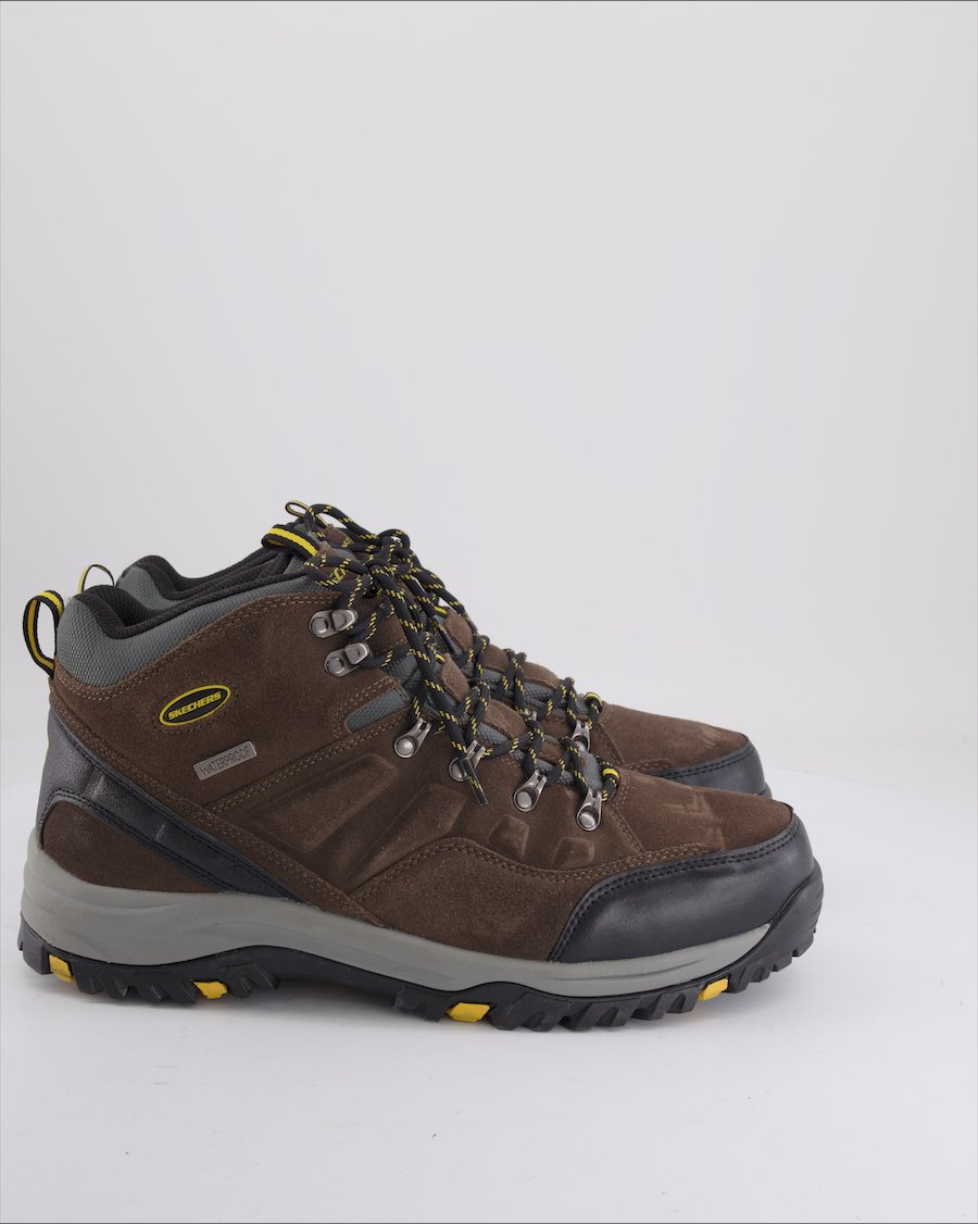 Skechers Ankle Boots Suede Brown EU 47.5