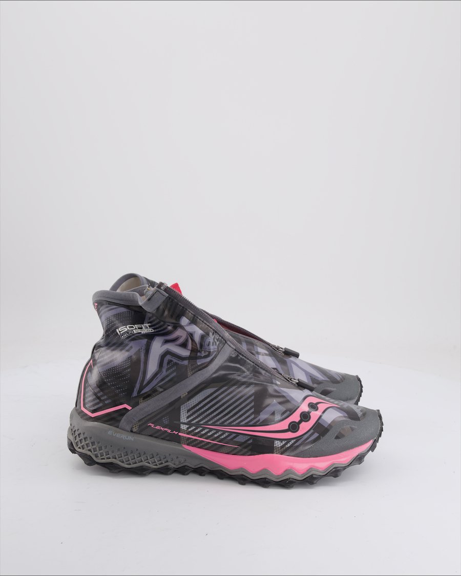 Saucony Ankle Boots Leather Grey EU 40