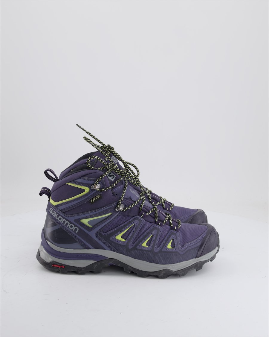 Salomon Ankle Boots Leather Blue EU 39.5