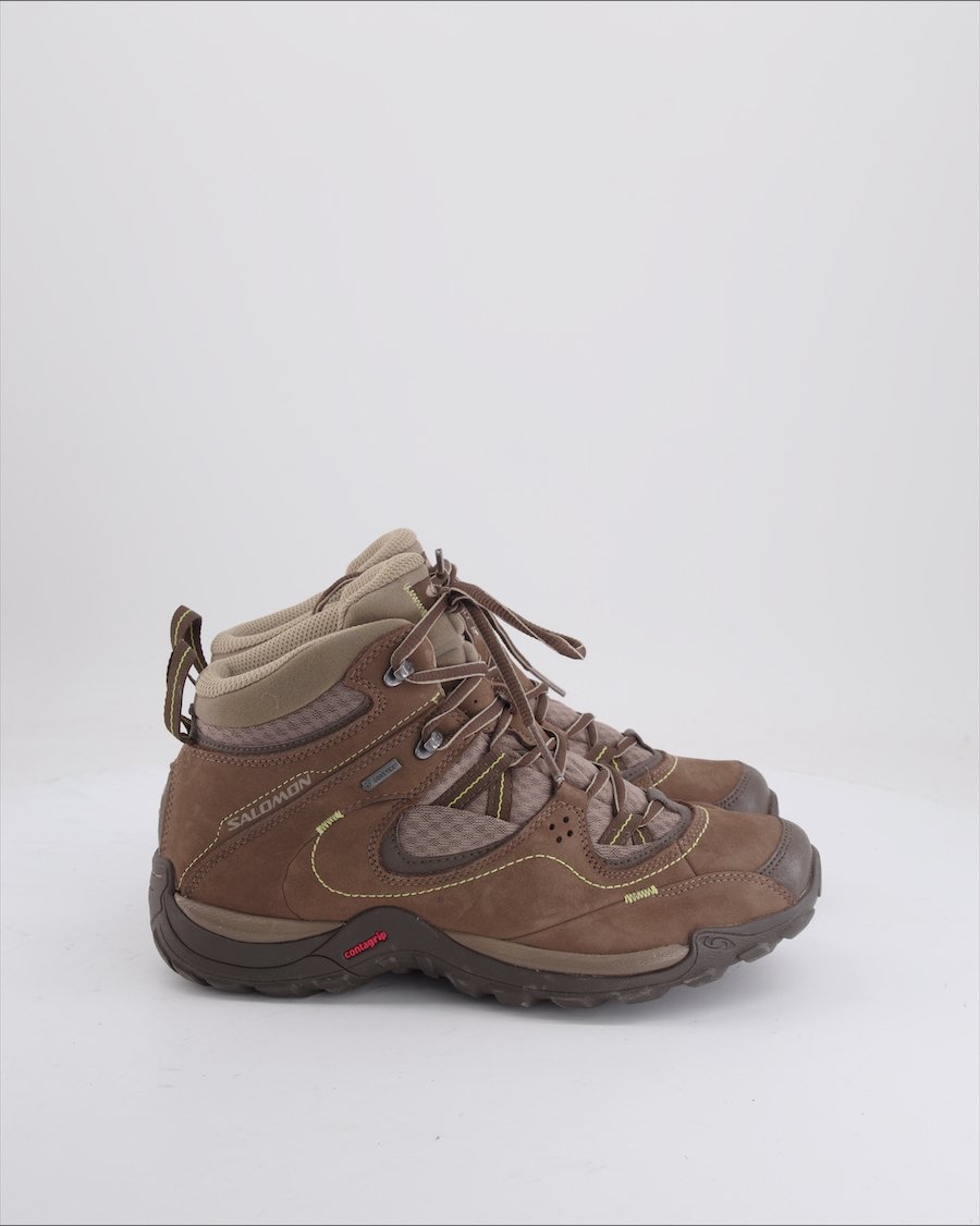 Salomon Ankle Boots Suede Brown EU 40.5