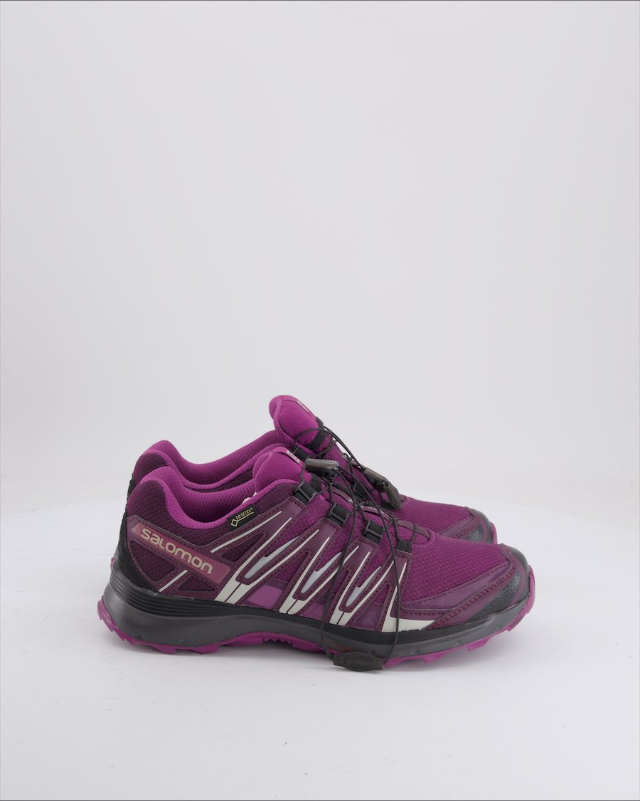 Salomon Trainers Leather Purple EU 39.5