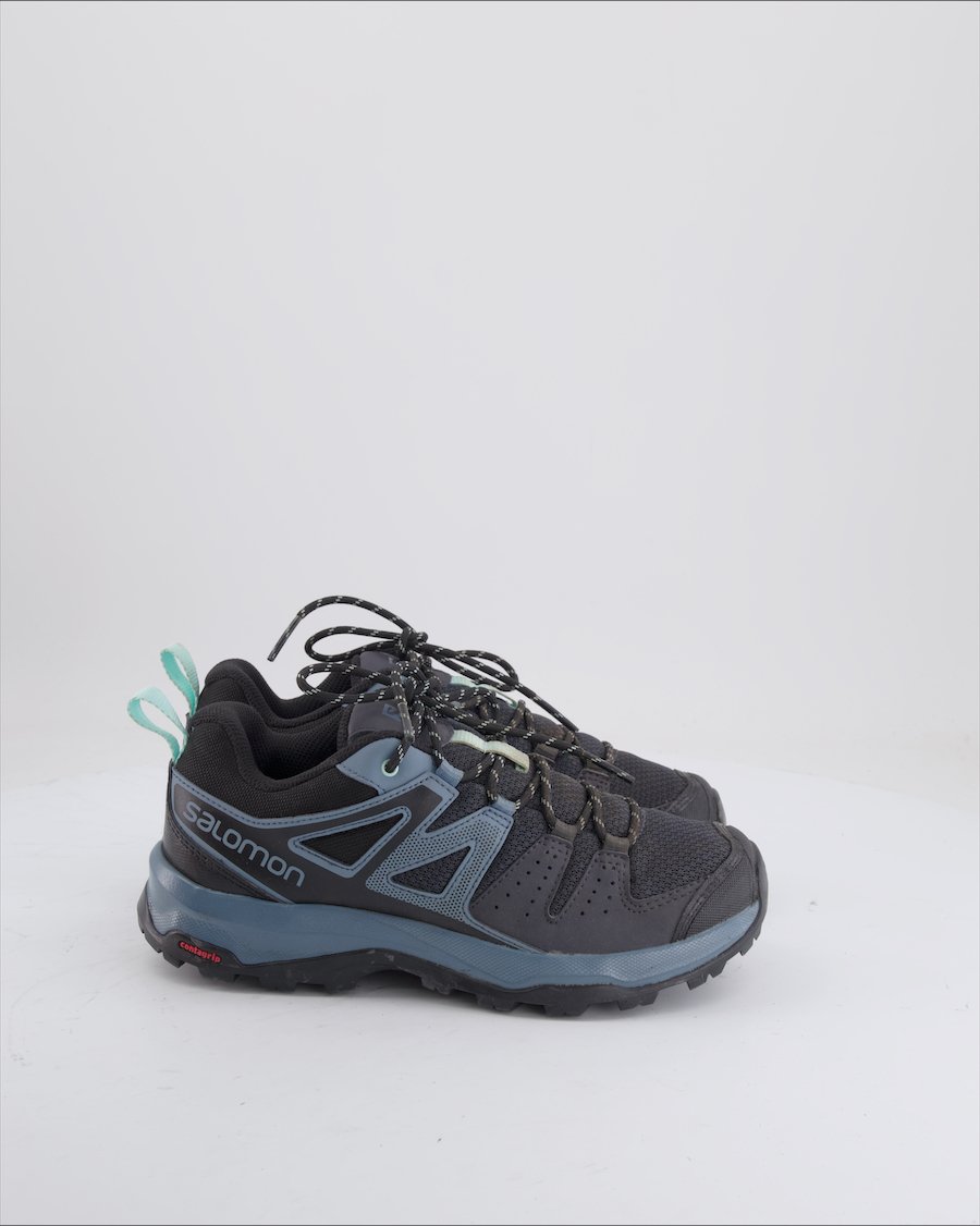 Salomon Trainers Leather Black EU 38