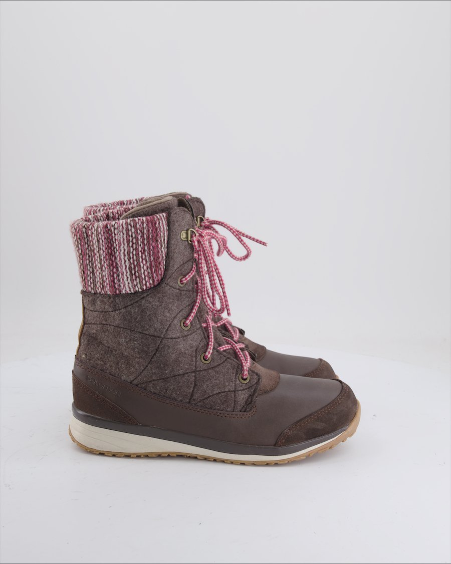 Salomon Boots Leather Brown EU 38.5