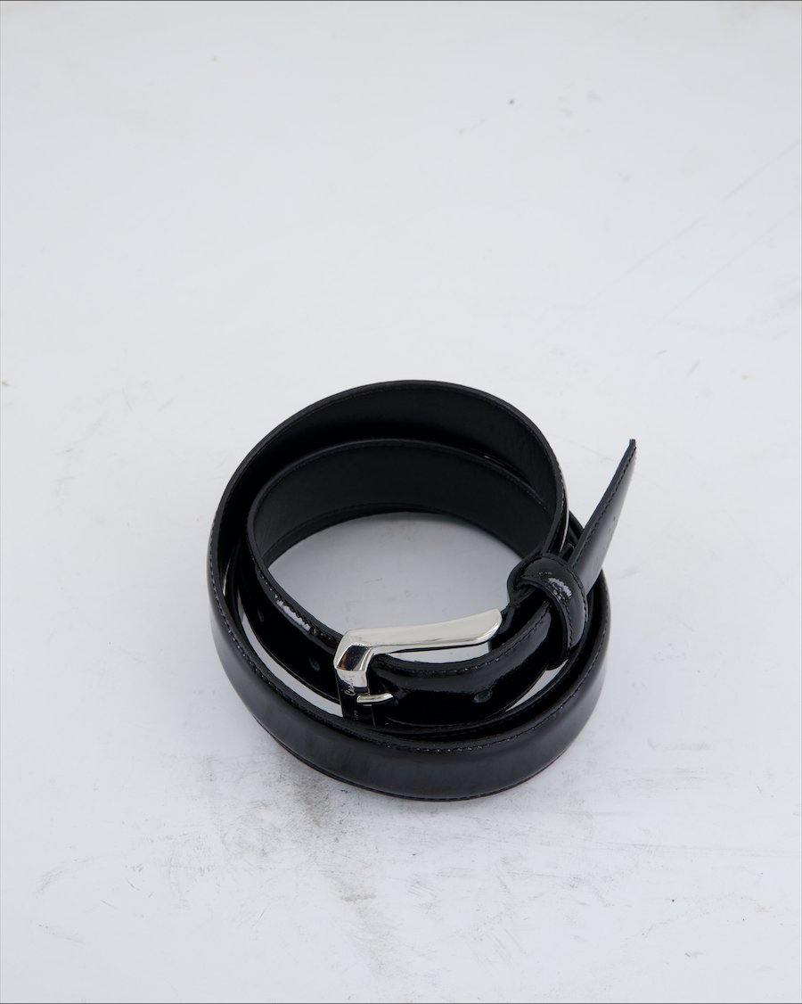 Pierre Cardin Belt Leather Black