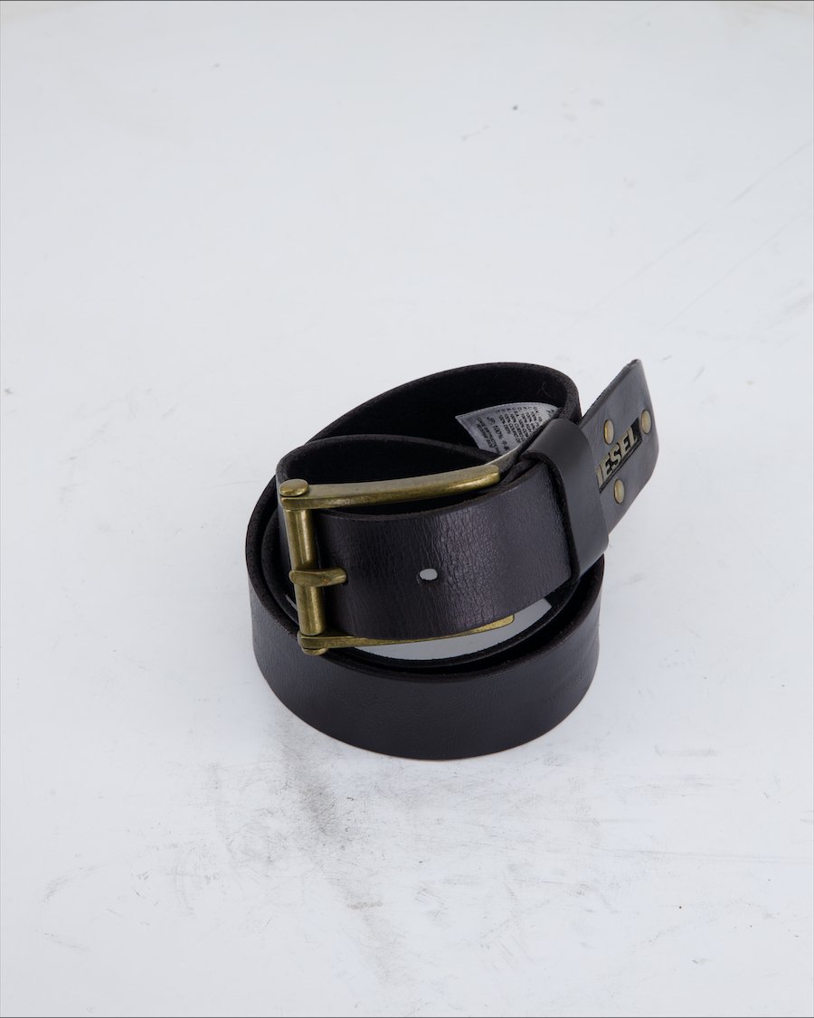 Diesel Belt Leather Black