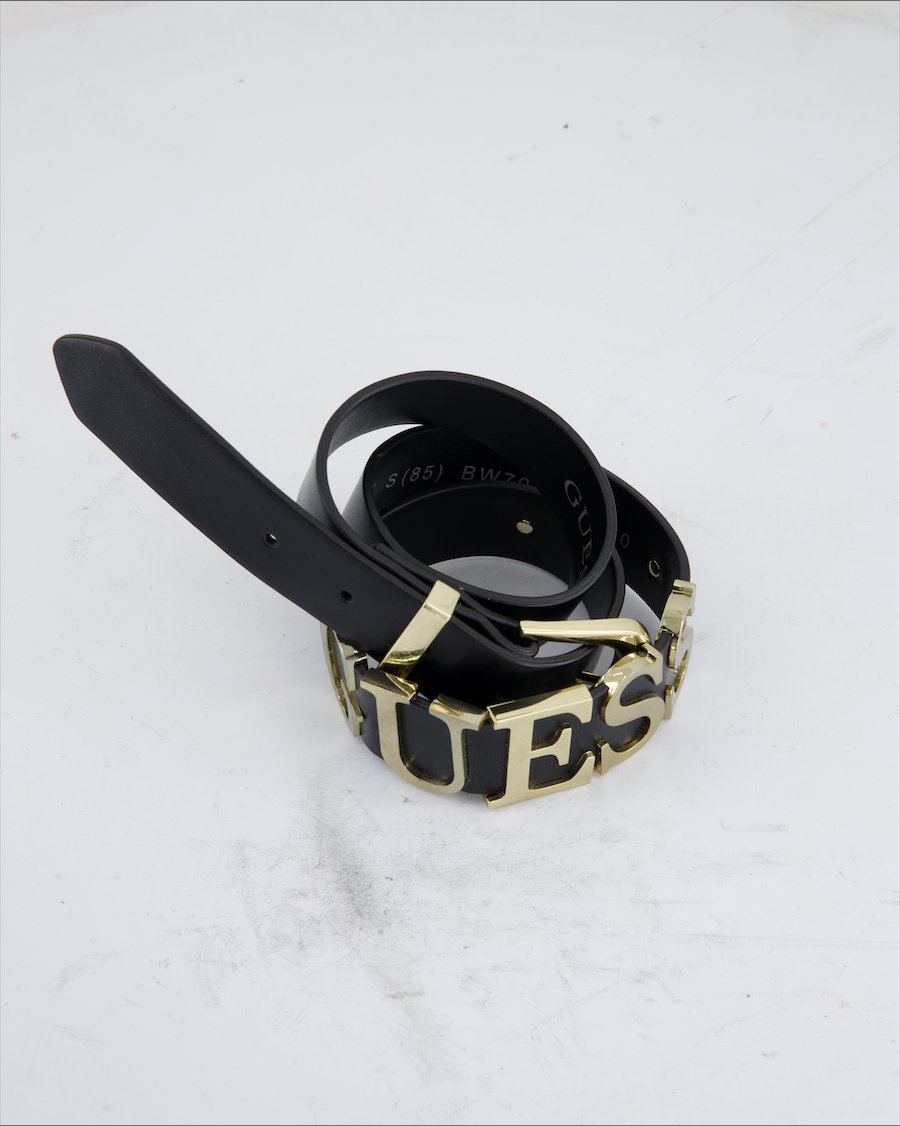 Guess Belts Leather Black