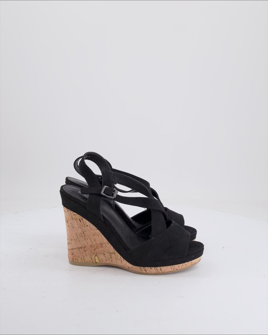 Graceland Sandals Suede Black EU 39