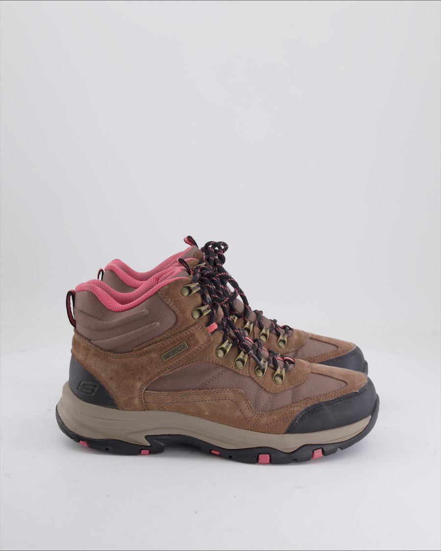 Skechers Ankle Boots Suede Brown EU 40