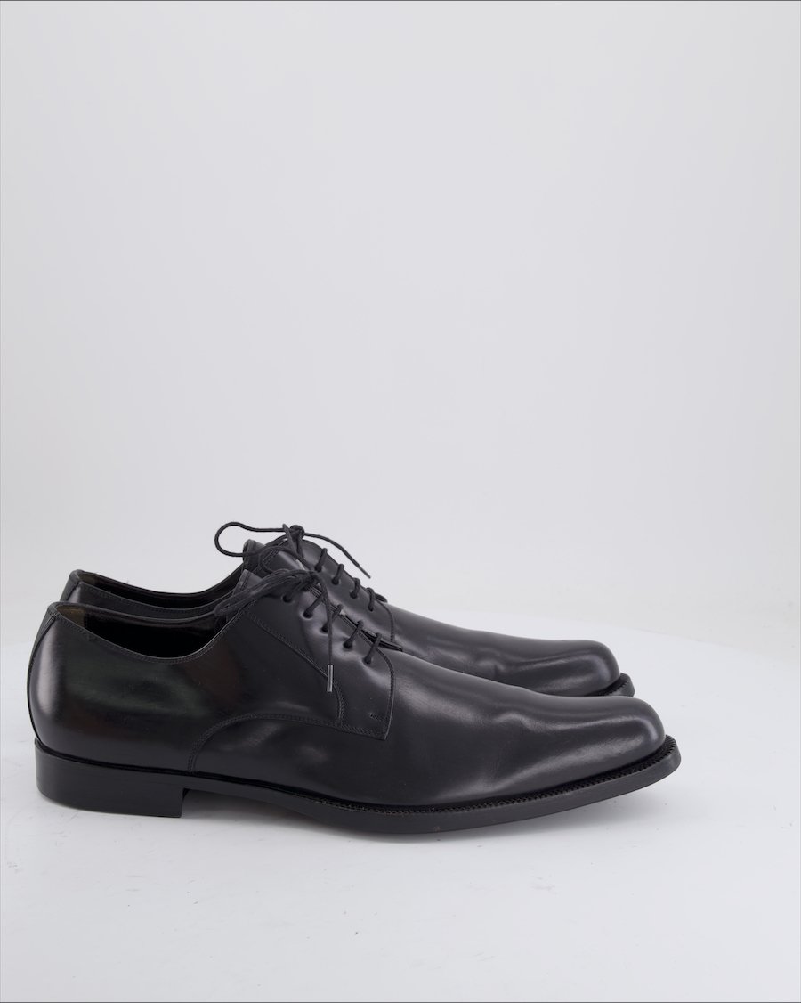 Dolce&Gabbana Flats Leather Black EU 43