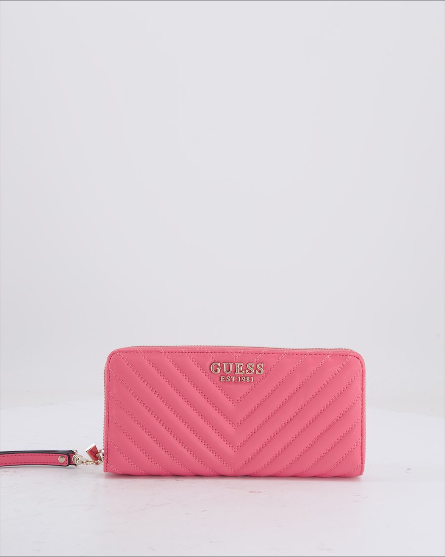 Guess Wallet Leather Pink