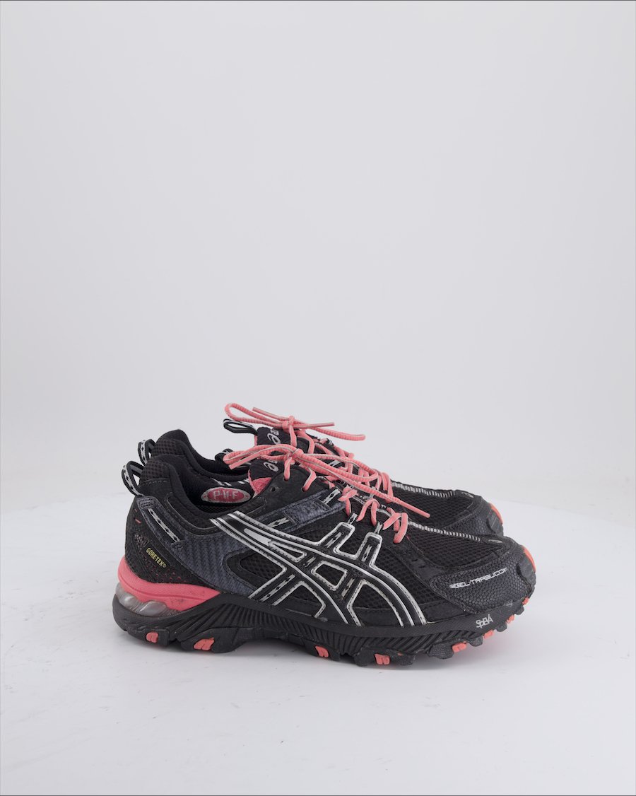 Asics Trainers Leather Black EU 39