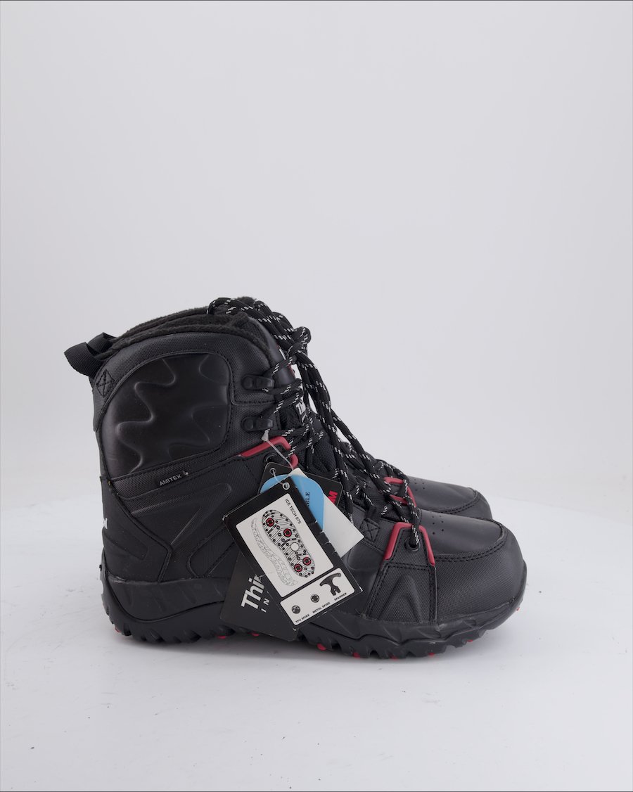 Hazard Ankle Boots Leather Black EU 39