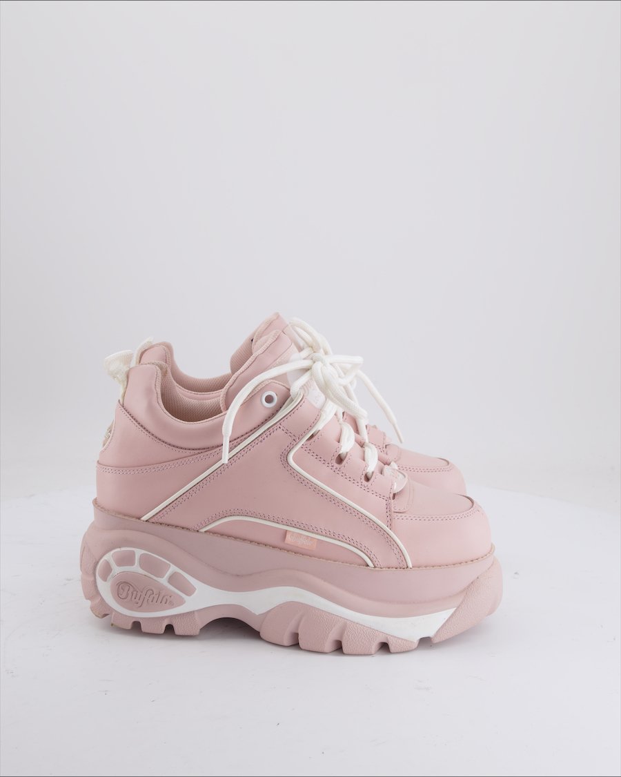 Buffalo Trainers Leather Pastel Rose