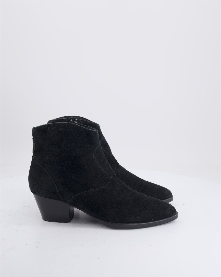 ASH Ankle Boots Suede Black EU 39