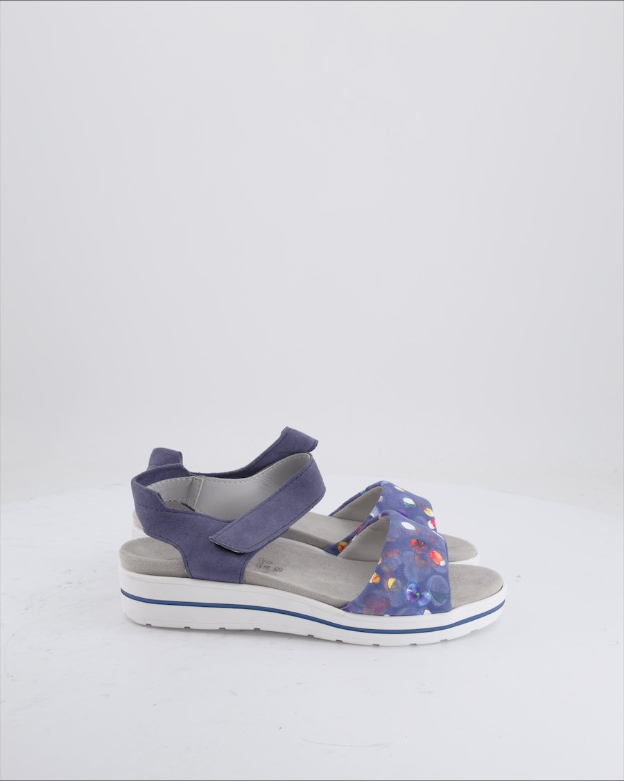 Avena Sandals Suede Blue Eu 39