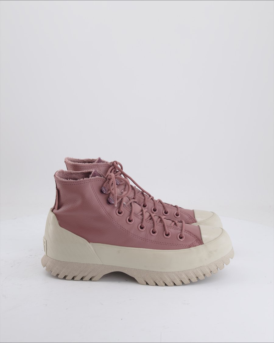 Converse Trainers Leather Pink