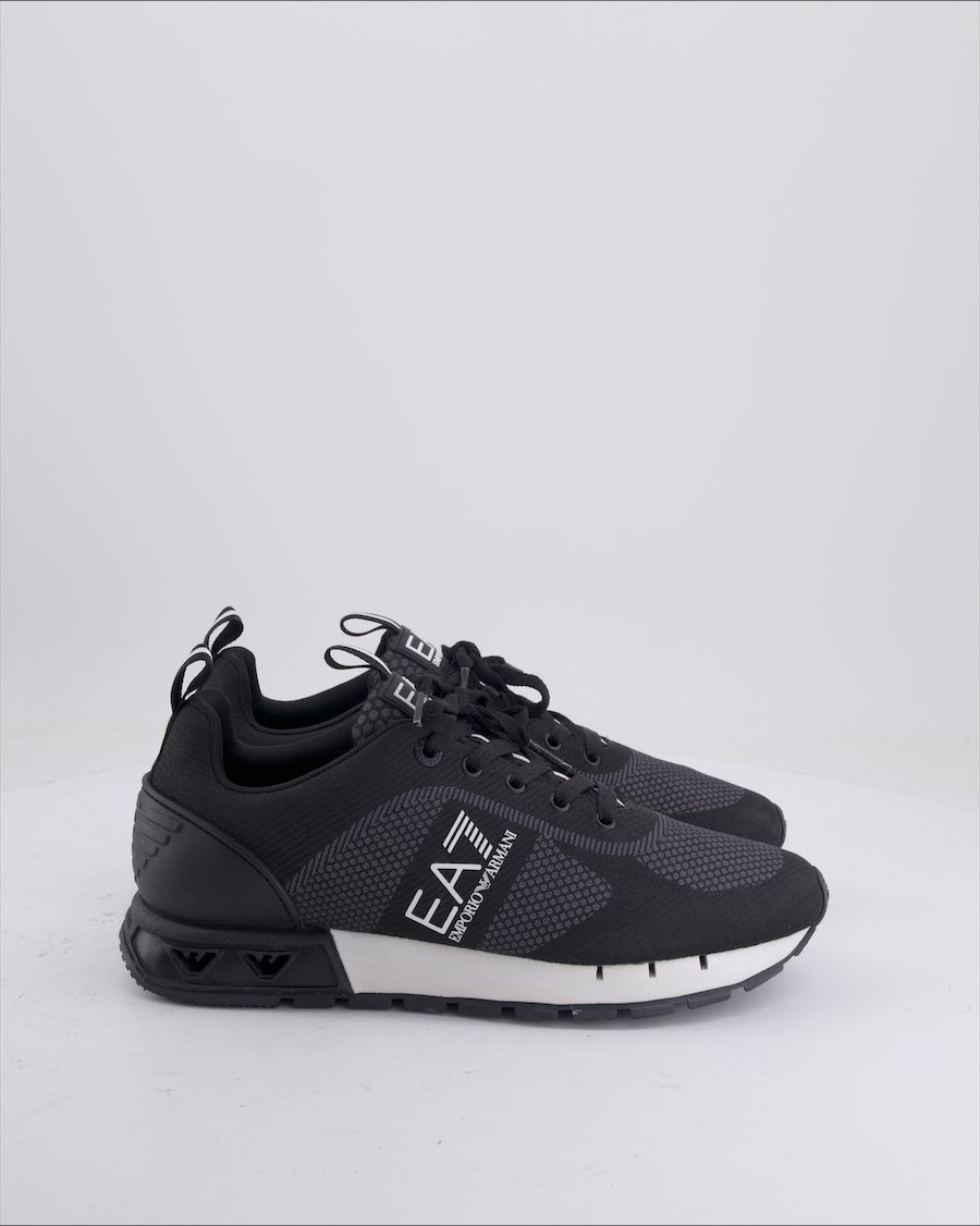 Emporio Armani Trainers Cloth Black Eu 41.5