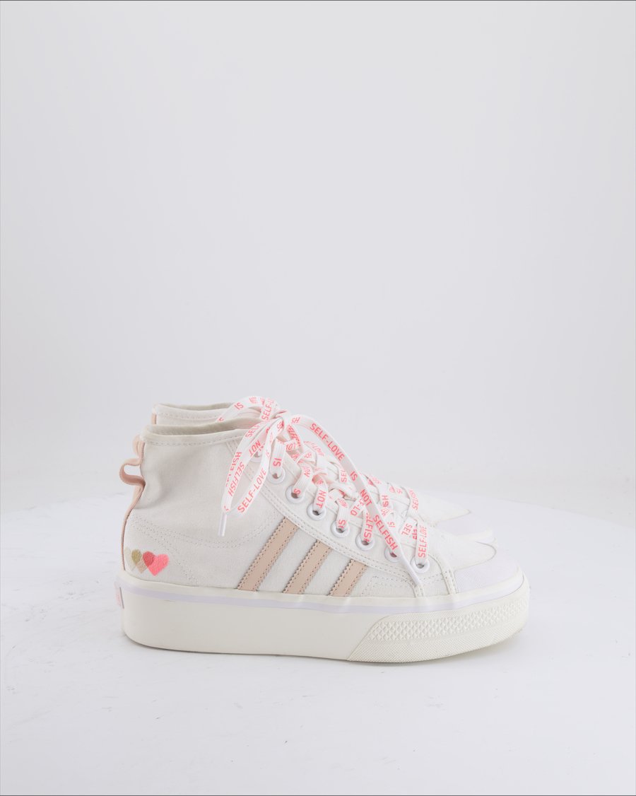 Adidas Nizza Trainers Cloth White Eu 38.5