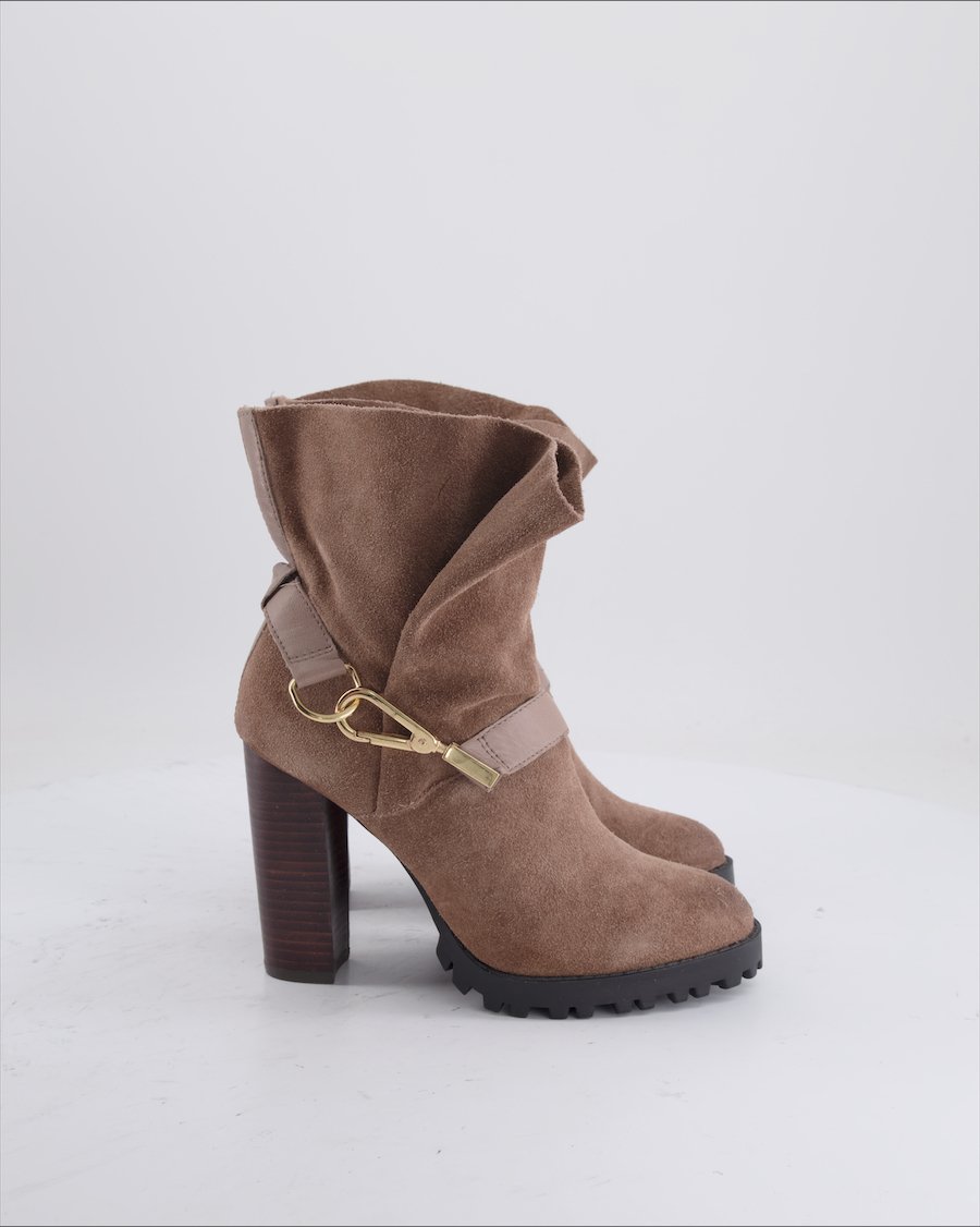 Noiz Ankle Boots Suede Brown EU 37