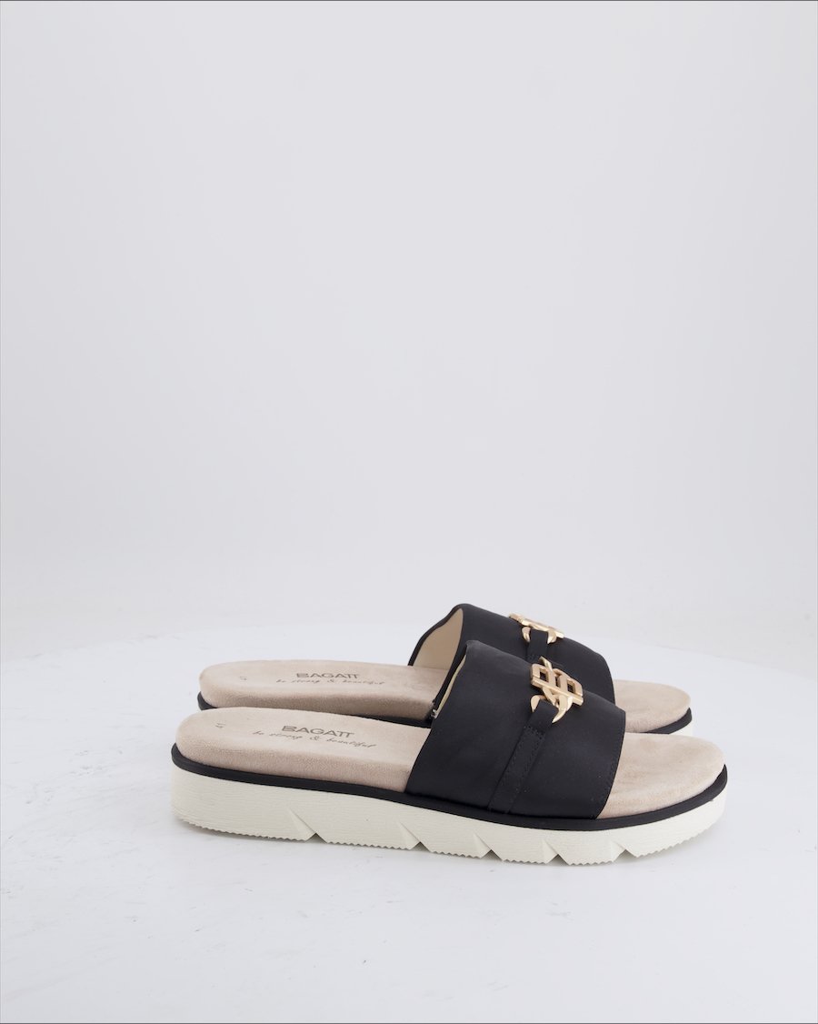 Bagatt Sandals Velvet Black Eu 41