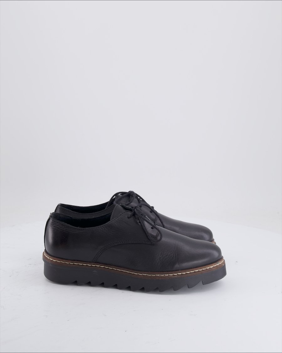 Zign Flats Leather Black Eu 38