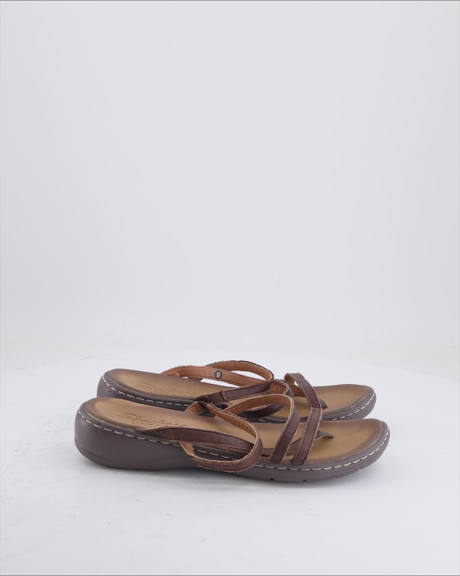 Skechers Sandals Leather Brown Eu 41