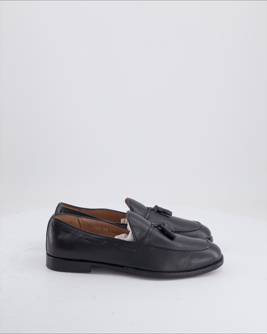 Rojee Flats Leather Black Eu 38