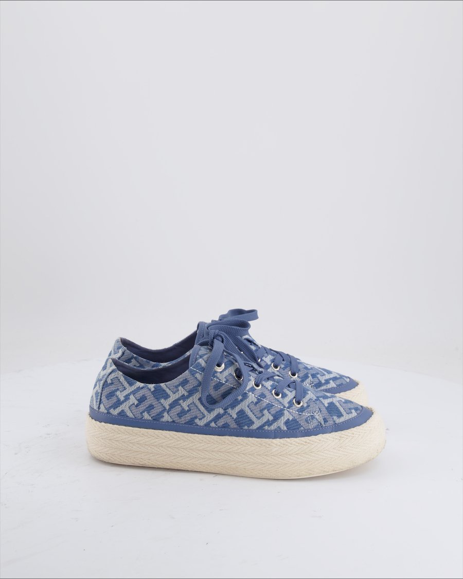 Tommy Hilfiger Trainers Cloth Blue Eu 38