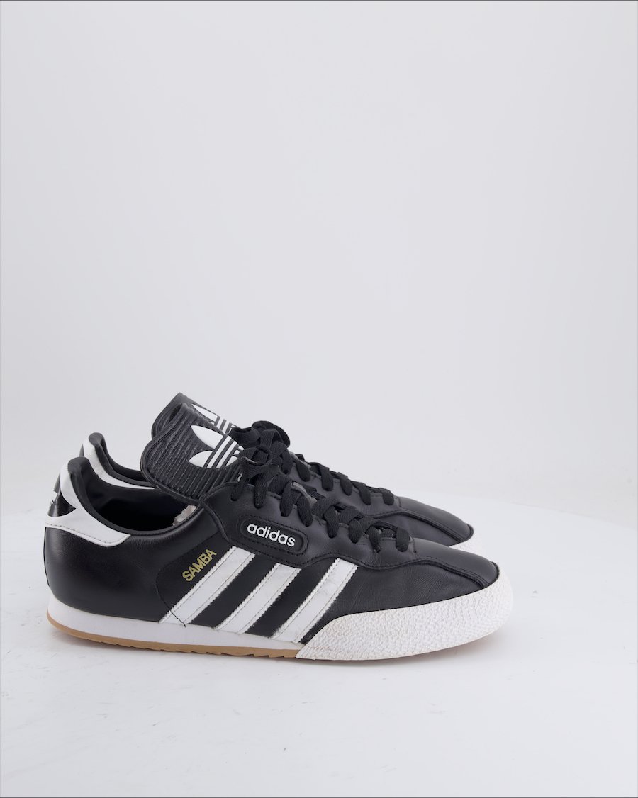 Adidas Samba Trainers Leather Black EU 44.5