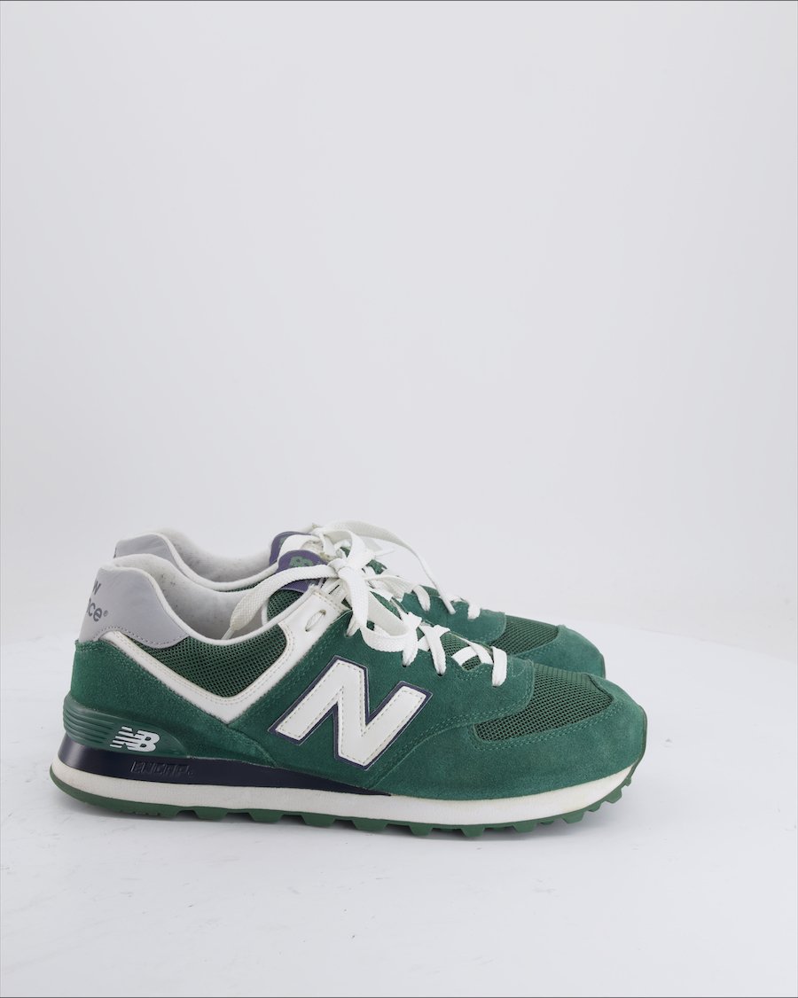 New Balance 574 Trainers Cloth Green EU 44