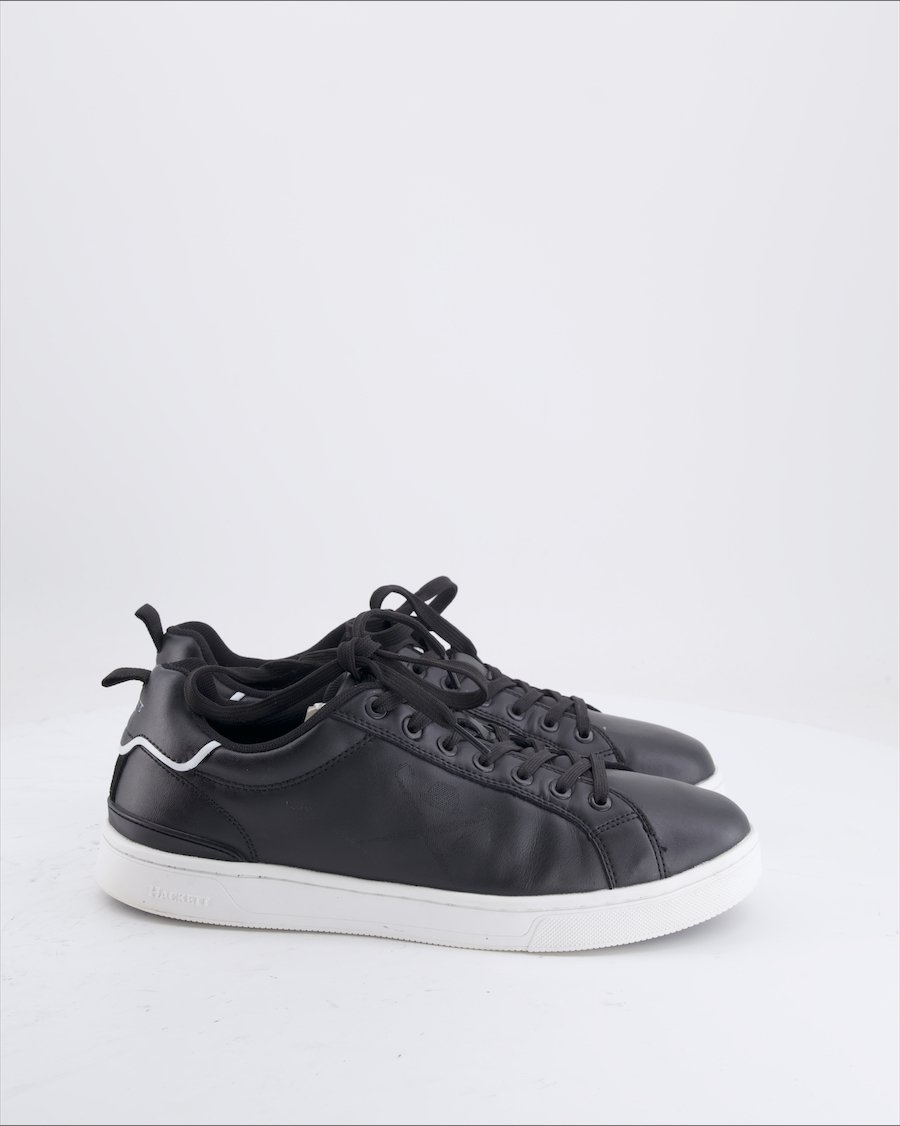 Hackett Trainers Leather Black Eu 43