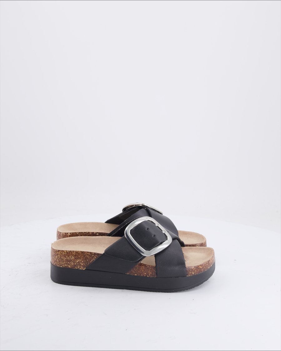 Catwalk Sandals Leather Black Eu 36