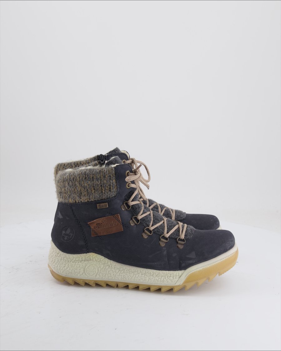 Rieker Ankle Boots Suede Blue EU 39