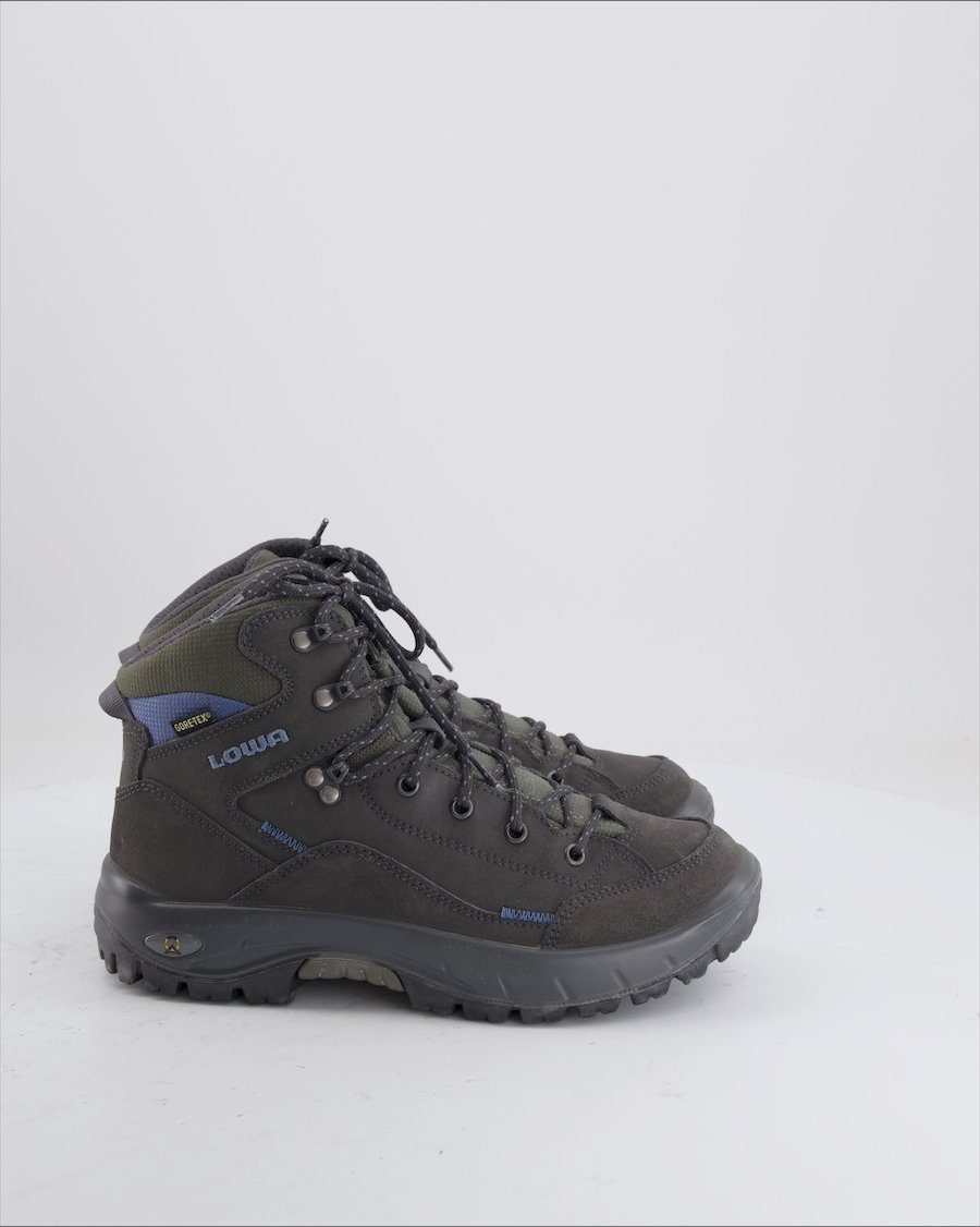 Lowa Ankle Boots Leather Grey EU 39
