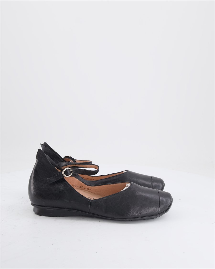 Think! Ballet Flats Leather Black Eu 39