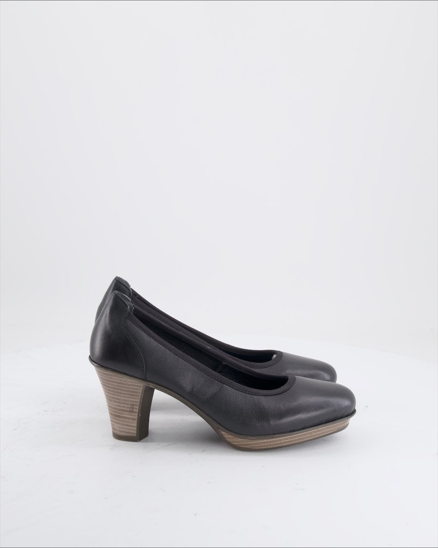 Rieker Heels Leather Black Eu 39