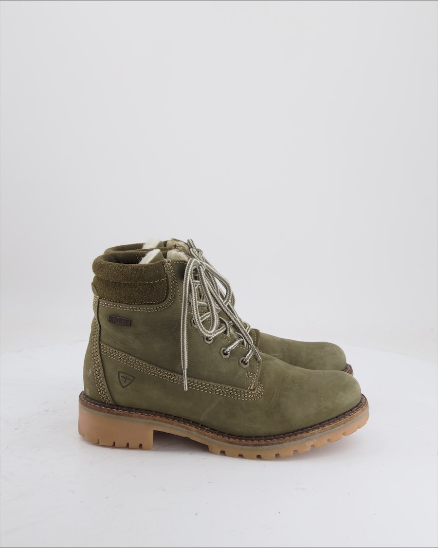 Tamaris Ankle Boots Suede Green Eu 38