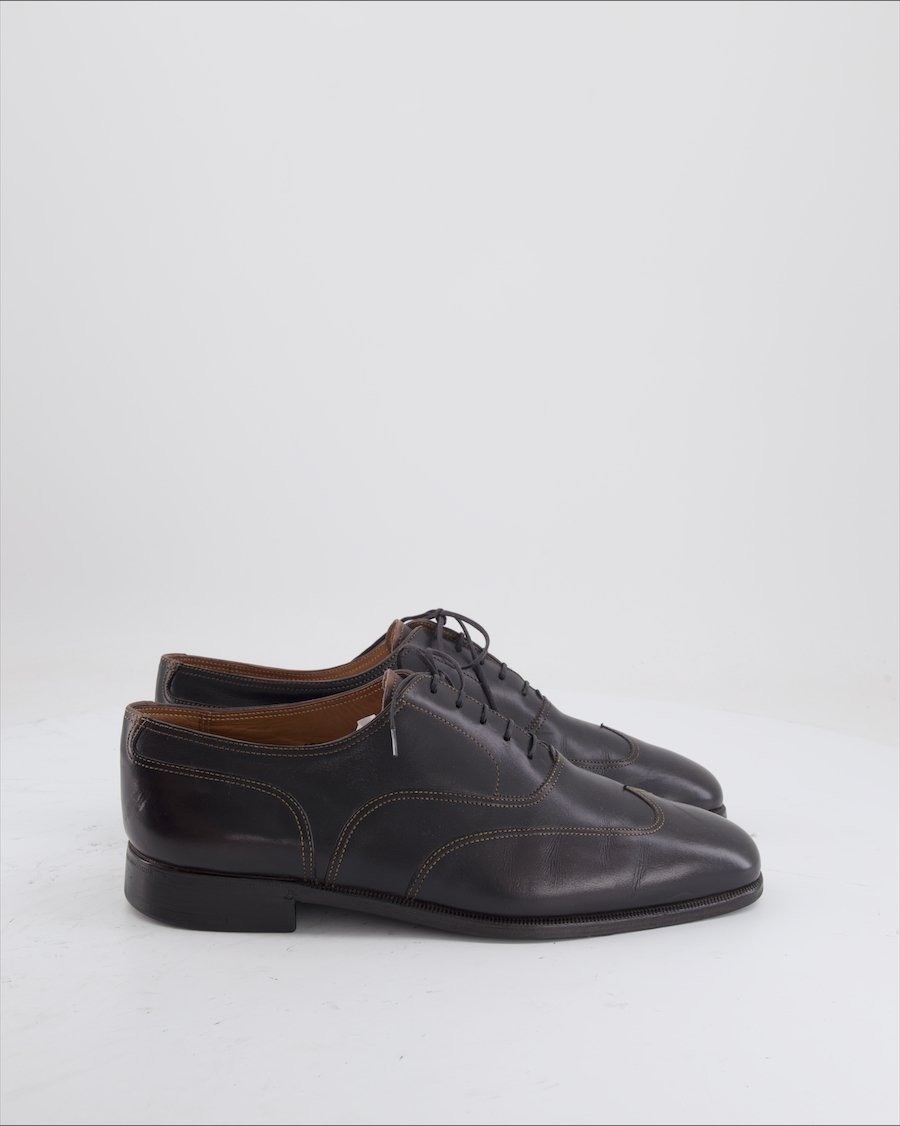 Berluti Lace Ups Leather Brown Eu 40.5