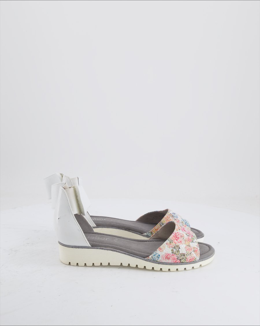Gabor Sandals Leather White EU 37.5