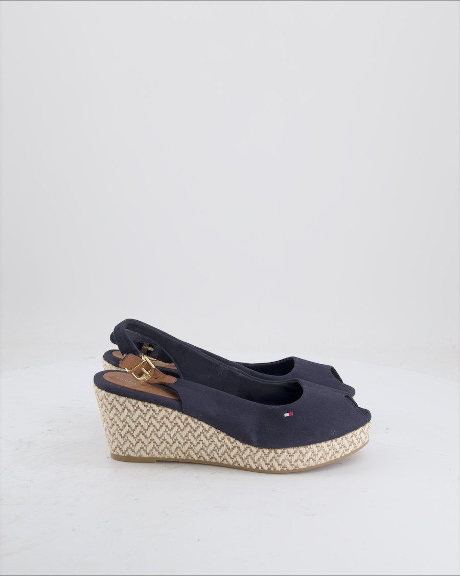 Tommy Hilfiger Wedges Cloth Blue EU 39