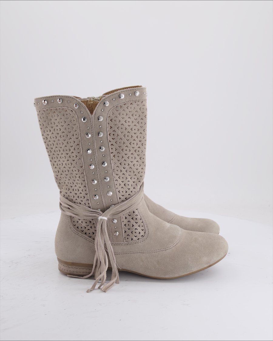 Hush Puppies Ankle Boots Suede Grey EU 39